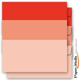 Farbige Briefumschläge FARBSERIE 190 - DIN LANG 10 Stück Farbe 192