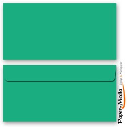 Farbige Briefumschläge FARBSERIE 260 - DIN LANG 10 Stück Farbe 261