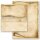 100-tlg. Motiv-Briefpapier-Set ALTE PAPIERROLLE (Variante B)