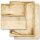 ALTE PAPIERROLLE Motivpapier und Briefumschläge im Set 20-tlg. Set - 10 Blatt & 10 Briefumschläge ohne Fenster (Variante B)