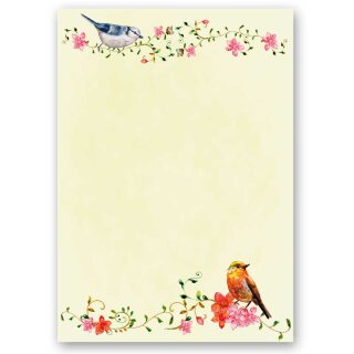 Motivpapier VOGELGEZWITSCHER 100 Blatt DIN A4 90g/m²
