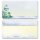 Briefpapier-Sets WINTERZEIT (Variante A) 20-tlg. Set - DL (ohne Fenster)