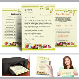 Briefpapier HAPPY EASTER - DIN A4 Format 20 Blatt