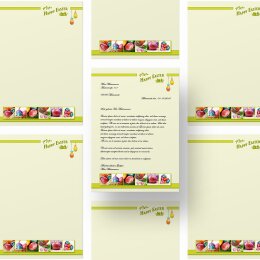 Briefpapier HAPPY EASTER - DIN A4 Format 20 Blatt