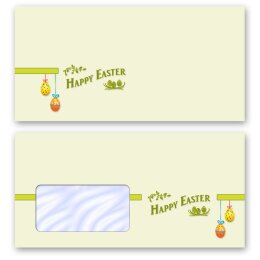 Ostermotiv, Motiv-Briefumschläge Ostern, HAPPY EASTER  - DIN LANG (220x110 mm) | Motive aus unterschiedlichen Kategorien online bestellen! | Paper-Media