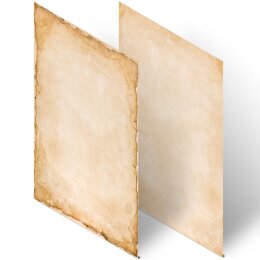 Briefpapier - Motiv VINTAGE | Antik & History | Hochwertiges DIN A4 Briefpapier - 50 Blatt | 90 g/m² | beidseitig bedruckt | Online bestellen!