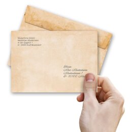 Motiv-Briefumschläge Antik & History, VINTAGE 25 Briefumschläge - DIN C6 (162x114 mm) | selbstklebend | Online bestellen! | Paper-Media