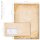Briefpapier Set VINTAGE - 100-tlg. DL (mit Fenster)