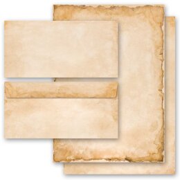 Motiv-Briefpapier Set VINTAGE - 20-tlg. DL (ohne Fenster) Antik & History, Design, Paper-Media