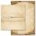 Briefpapier Set OLD STYLE - 100-tlg. DL (ohne Fenster) Antik & History, Altes Papier, Paper-Media