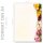 BUNTE TULPEN Briefpapier Blumenmotiv CLASSIC 250 Blatt Briefpapier Paper-Media A4C-8241-250