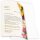 Briefpapier BUNTE TULPEN - DIN A4 Format 250 Blatt