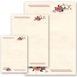 Briefpapier BLUMENPOST - DIN A6 Format 100 Blatt