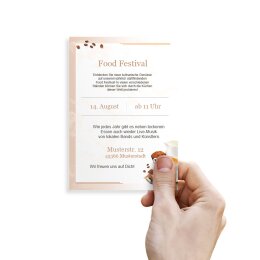 Briefpapier KAFFEE MIT MILCH - DIN A6 Format 100 Blatt