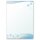Briefpapier SCHNEEFLOCKEN - DIN A5 Format 100 Blatt