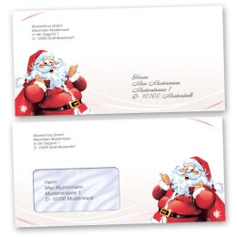 Motiv-Briefumschläge Weihnachten, BRIEF AN DEN WEIHNACHTSMANN 10 Briefumschläge - DIN C6 (162x114 mm) | selbstklebend | Online bestellen! | Paper-Media