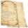 Briefpapier Set ANTIK - 20-tlg. DL (ohne Fenster)