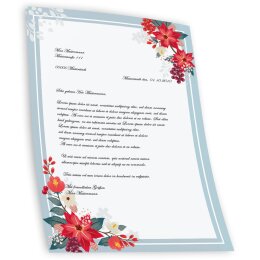 Briefpapier HERBSTZWEIGE - DIN A5 Format 100 Blatt