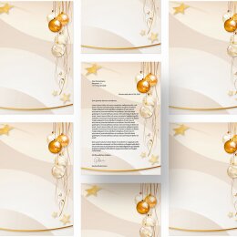 Motivpapier FROHE FESTTAGE - DIN A4 Format 250 Blatt