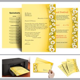 Briefpapier KAMILLEN - DIN A4 Format 20 Blatt