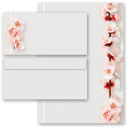 Briefpapier-Sets KIRSCHBLÜTEN Blumen & Blüten, Briefpapier mit Umschlag, Paper-Media