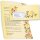 Briefpapier Set ROSENRANKEN - 40-tlg. DL (mit Fenster)