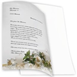 Briefpapier FROHES FEST - DIN A4 Format 250 Blatt