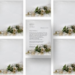 Briefpapier FROHES FEST - DIN A5 Format 100 Blatt