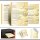 Briefpapier GOLDENE WEIHNACHTSKUGELN - DIN A4 Format 100 Blatt