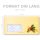 SANTA CLAUS Briefumschläge Weihnachtsmotiv CLASSIC 10 Briefumschläge (mit Fenster), DIN LANG (220x110 mm), DLMF-4024-10
