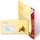 Briefpapier Set SANTA CLAUS - 40-tlg. DL (mit Fenster)
