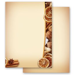 Briefpapier Set WEIHNACHTLICHES ALLERLEI - 40-tlg. DL (ohne Fenster)