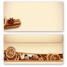 Briefpapier Set WEIHNACHTLICHES ALLERLEI - 40-tlg. DL (ohne Fenster)