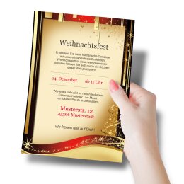 Briefpapier WEIHNACHTSBRIEF - DIN A5 Format 50 Blatt