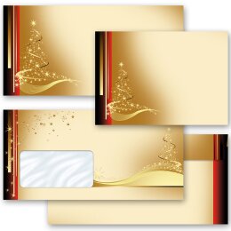 Briefumschläge WEIHNACHTSBRIEF Weihnachten, Weinachtsbriefumschläge, Paper-Media