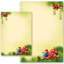 Briefpapier WEIHNACHTSDEKO - DIN A4 Format 50 Blatt