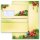 Briefpapier Set WEIHNACHTSDEKO - 200-tlg. DL (mit Fenster)