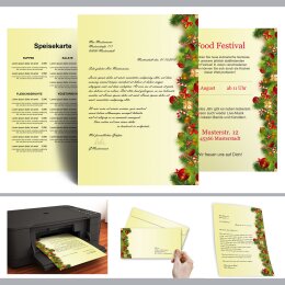 Briefpapier WEIHNACHTSGRÜSSE - DIN A4 Format 250 Blatt