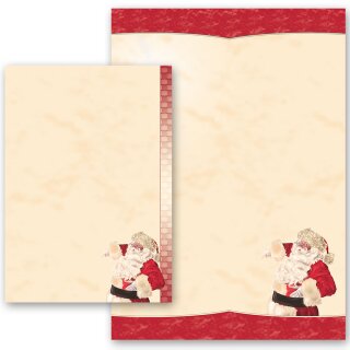 Briefpapier WEIHNACHTSMANN Weihnachten, Nikolaus, Paper-Media