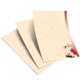 Briefpapier WEIHNACHTSMANN - DIN A5 Format 100 Blatt