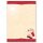 Motiv-Briefpapier-Sets Weihnachten, WEIHNACHTSMANN Briefpapier Set, 40 tlg. - DIN A4 & DIN LANG im Set. | Online bestellen! | Paper-Media