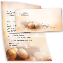 Briefpapier Set WEIHNACHTSZEIT - 100-tlg. DL (ohne Fenster)