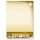 Briefpapier WINTERDORF GOLD - DIN A5 Format 50 Blatt