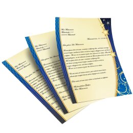 Briefpapier X-MAS - DIN A4 Format 20 Blatt
