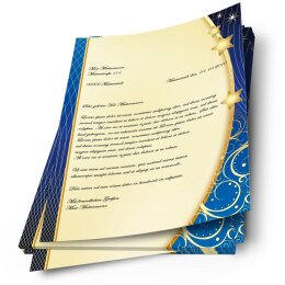 Briefpapier X-MAS - DIN A4 Format 250 Blatt