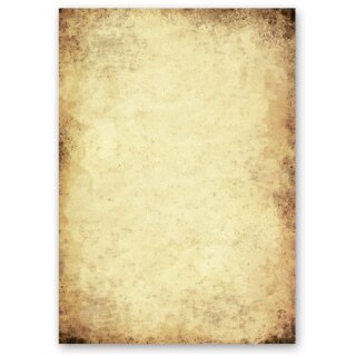 Briefpapier ALTES PAPIER - DIN A5 Format 50 Blatt Antik & History, Vintage, Paper-Media
