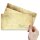 ALTES PAPIER Briefumschläge Vintage CLASSIC 10 Briefumschläge (ohne Fenster), DIN LANG (220x110 mm), DLOF-8316-10