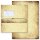 Briefpapier Set ALTES PAPIER - 40-tlg. DL (mit Fenster) Antik & History, Nostalgie, Paper-Media