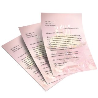 Briefpapier GEBURTSTAGSTORTE - DIN A4 Format 20 Blatt