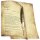 Briefpapier FEDER AUF ALTEM PAPIER - DIN A4 Format 50 Blatt